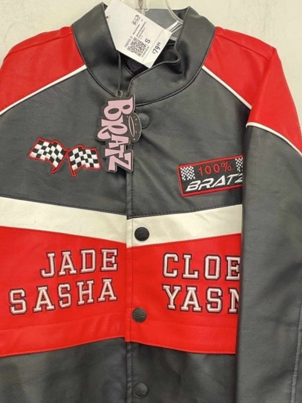F21 BRATZ MOTO BOMBER JACKET - Picture 3 of 14